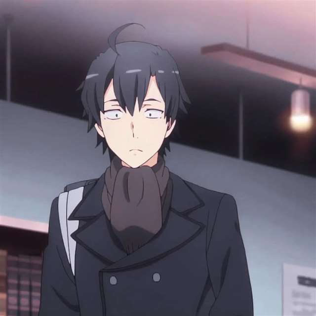 《我的青春恋爱物语果然有问题》由比滨结衣和比企谷八幡,情头