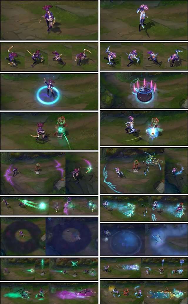 两代KDA特效对比,你更喜欢2020还是2018?