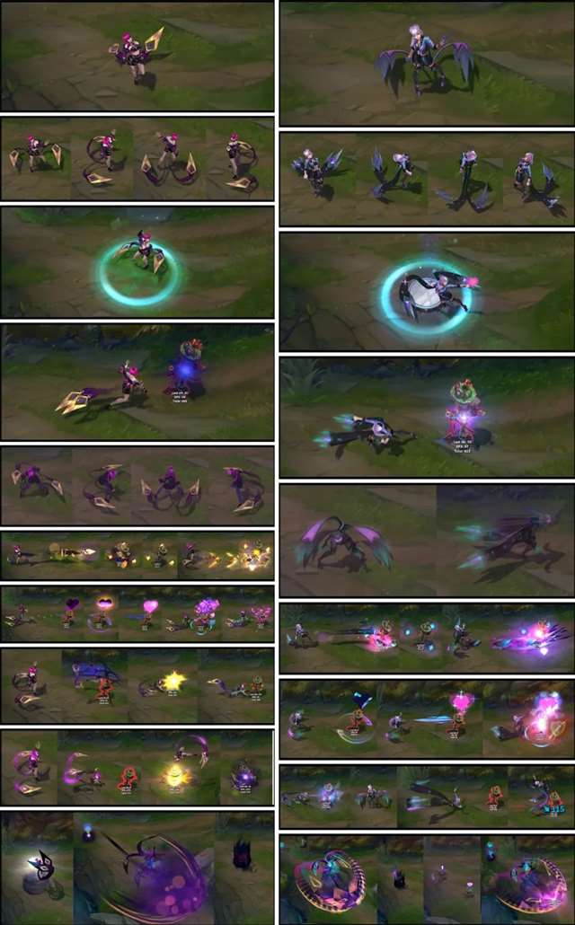 两代KDA特效对比,你更喜欢2020还是2018?