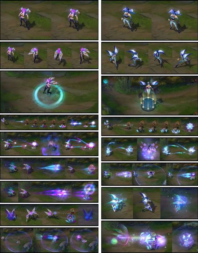 两代KDA特效对比,你更喜欢2020还是2018?