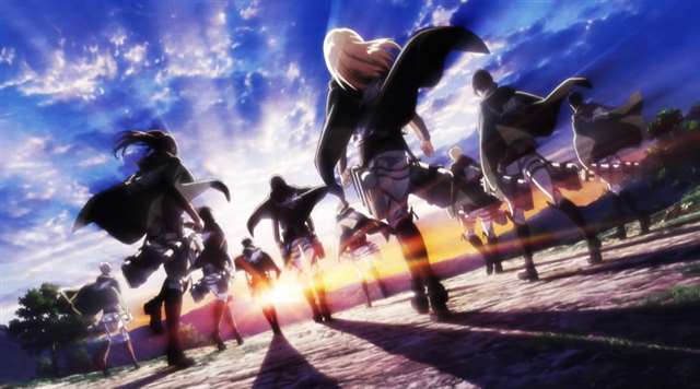 他一直都是那个温柔强大的利威尔