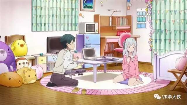 VR场景画《妹妹的房间》原画