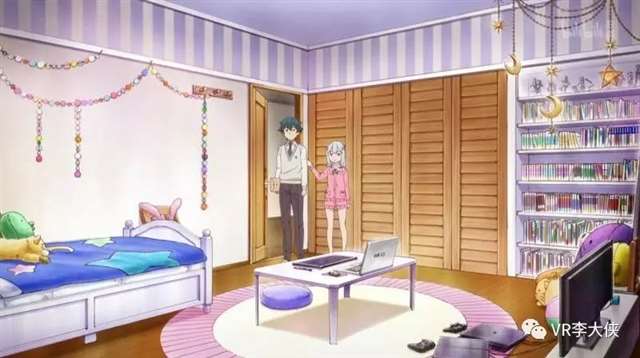 VR场景画《妹妹的房间》原画