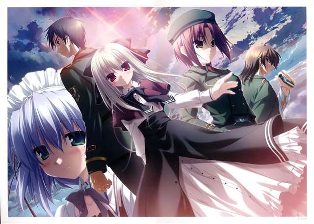 给萌新推荐几个立绘好的galgame