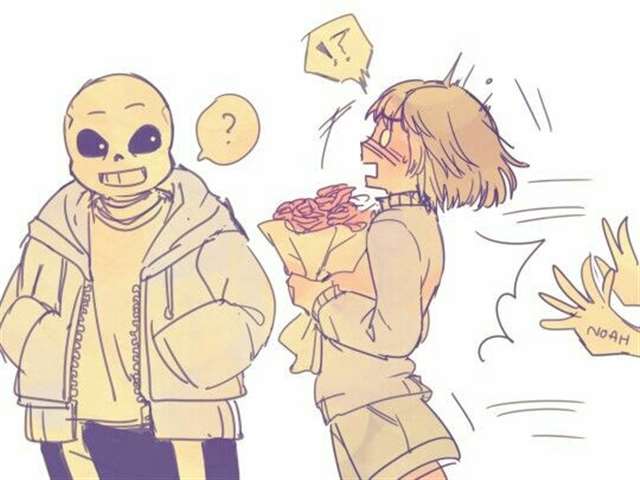 undertale sans frisk