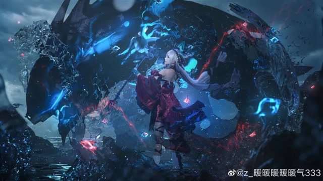 《明日方舟》浊心斯卡蒂 coser z_暖暖暖暖暖气333