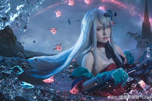 《明日方舟》浊心斯卡蒂 coser z_暖暖暖暖暖气333
