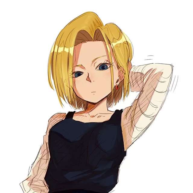 动漫人物壁纸 ·人造人18号(龙珠)