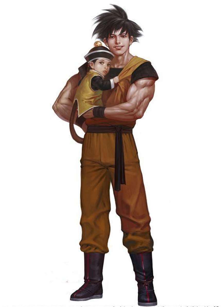 真实画风的龙珠角色，一起来看看吧