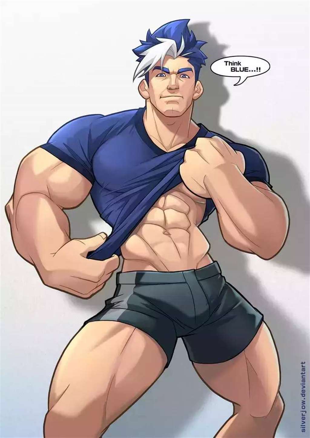 SilverJow画作女人看了想犯罪