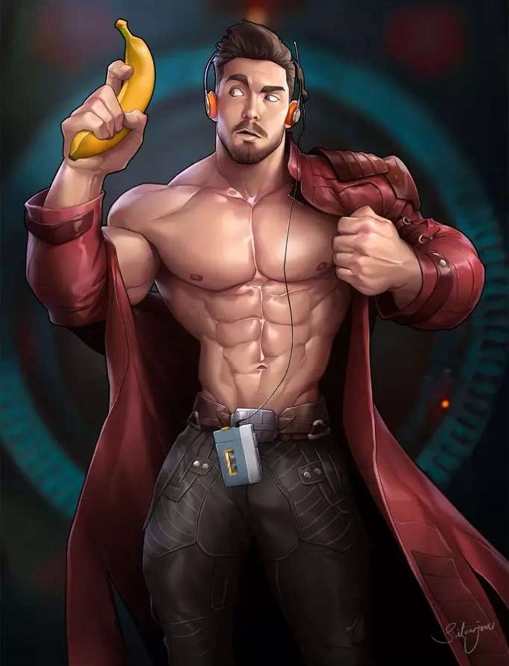 SilverJow画作女人看了想犯罪