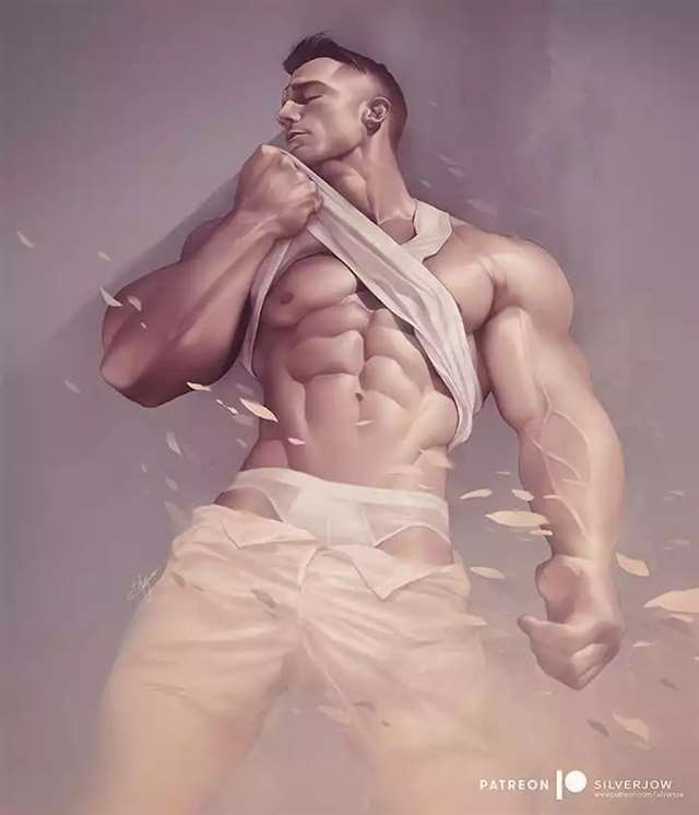 超强的哲学画师!Silverjow画得很好，但感觉还是有点辣眼睛…