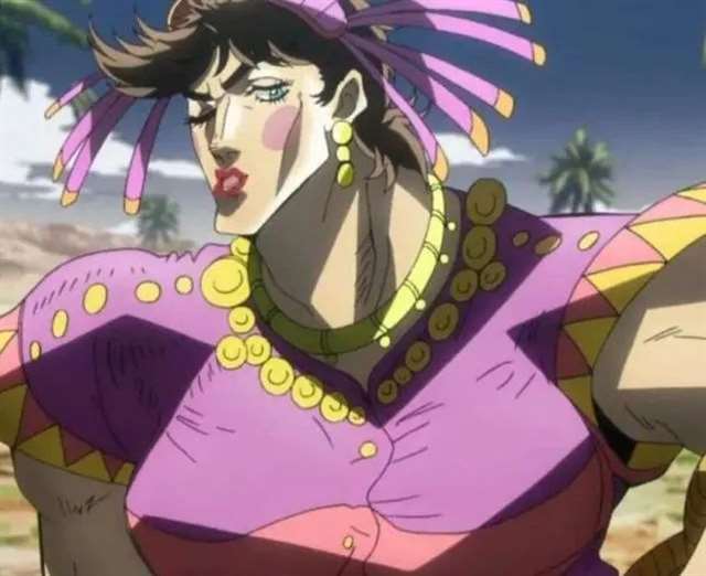 《JOJO的奇妙冒险》剧颜值一位50岁的阿姨