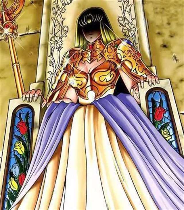 《圣斗士星矢》动画的点五位女神