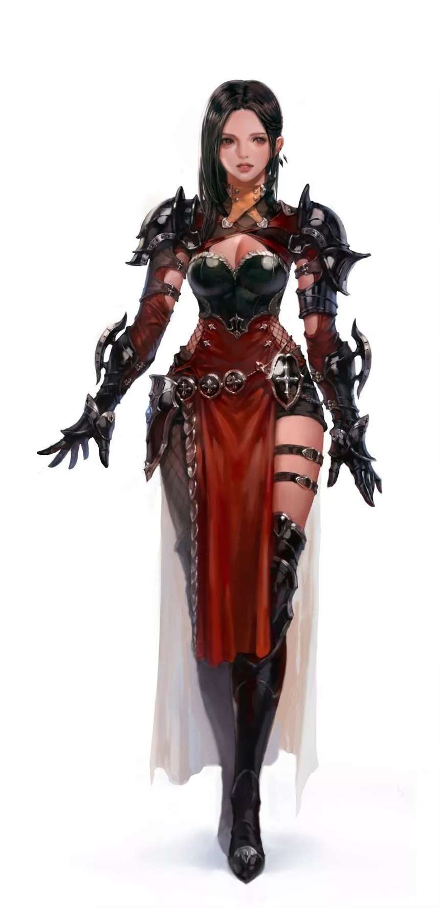 漂亮姐姐赛高!抠细节到每一根头发丝!——NESSI