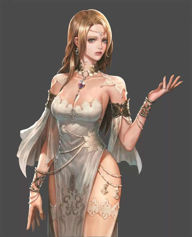 漂亮姐姐赛高!抠细节到每一根头发丝!——NESSI