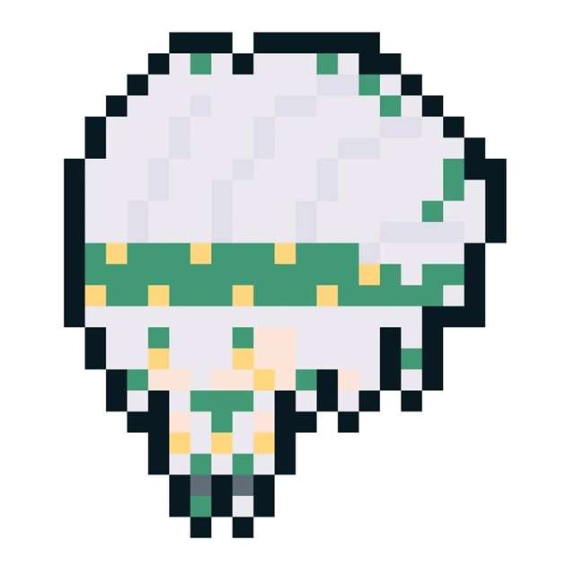 凹凸世界像素画