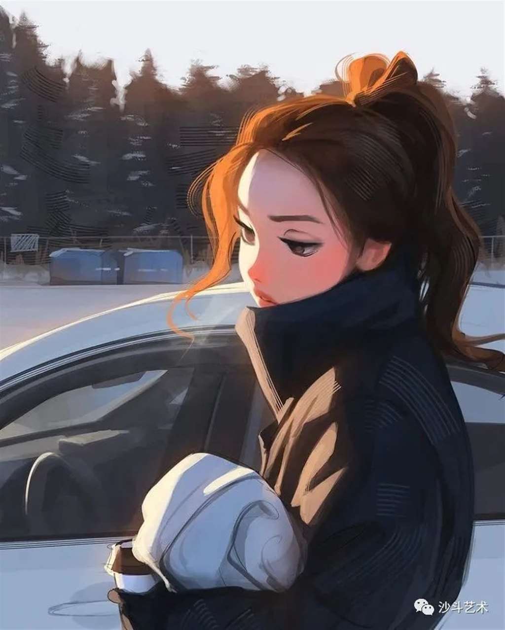 加拿大自由插画师 : SamYang.