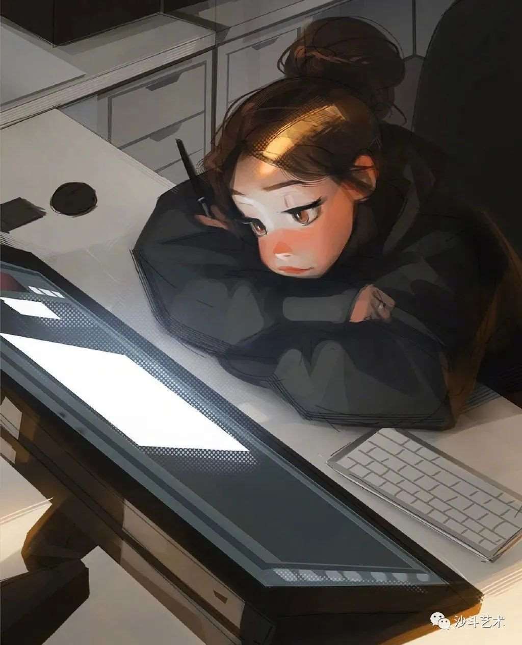 加拿大自由插画师 : SamYang.