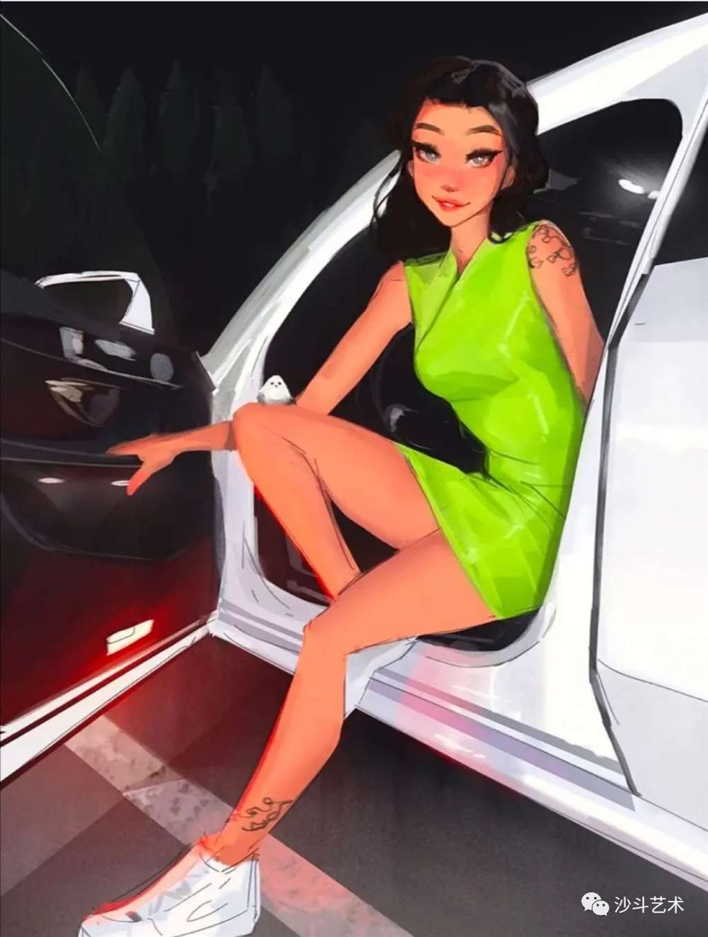 加拿大自由插画师 : SamYang.