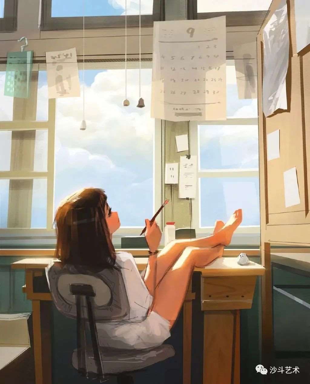 加拿大自由插画师 : SamYang.