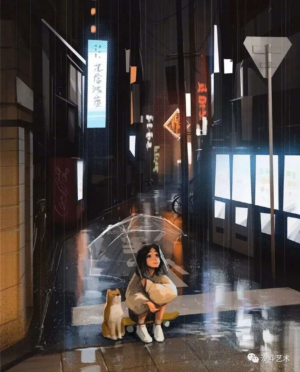 加拿大自由插画师 : SamYang.