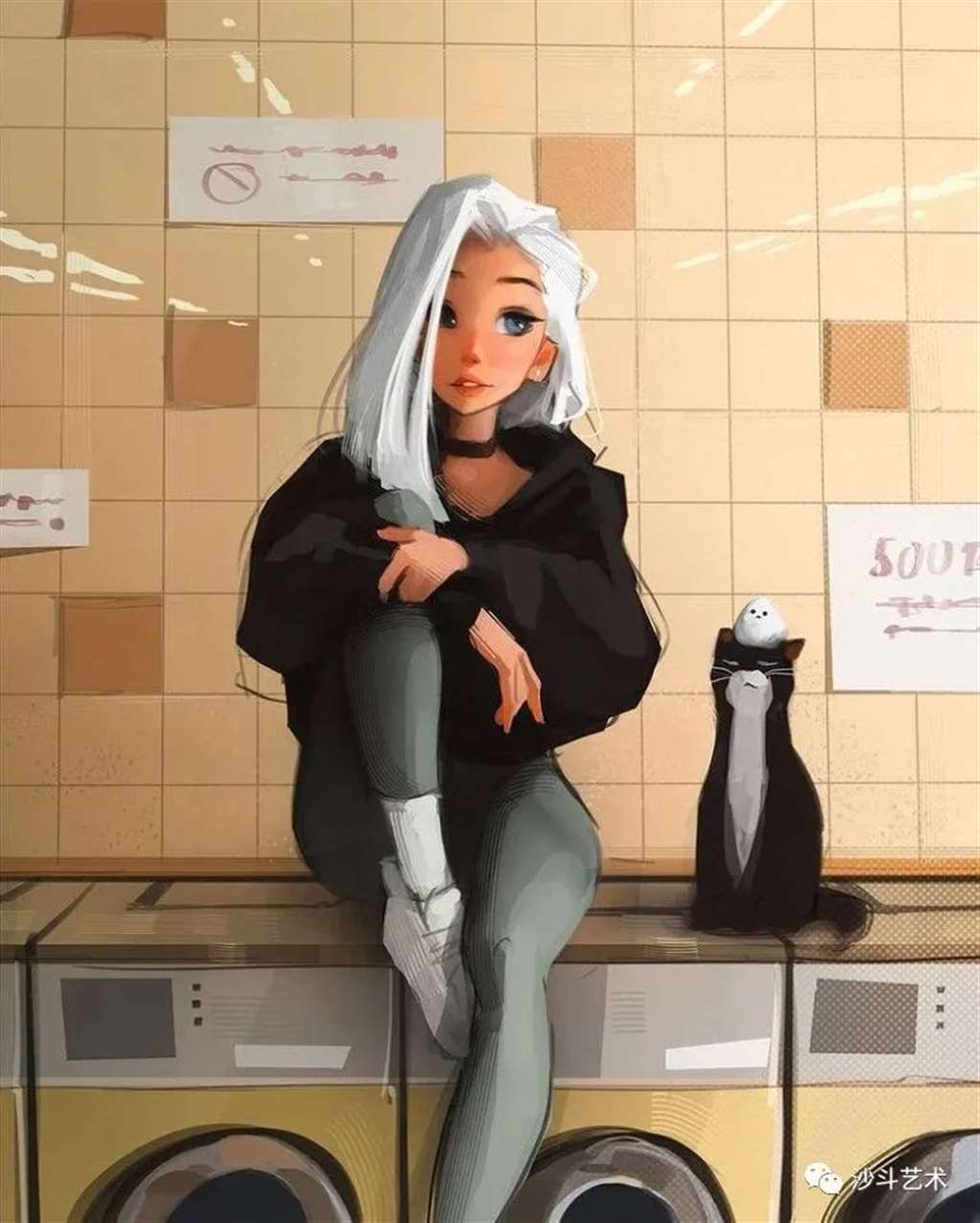 加拿大自由插画师 : SamYang.