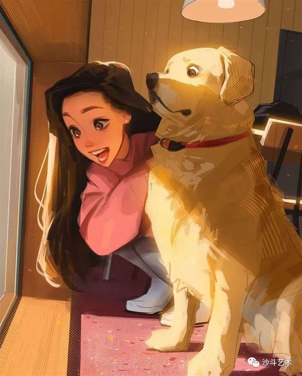 加拿大自由插画师 : SamYang.