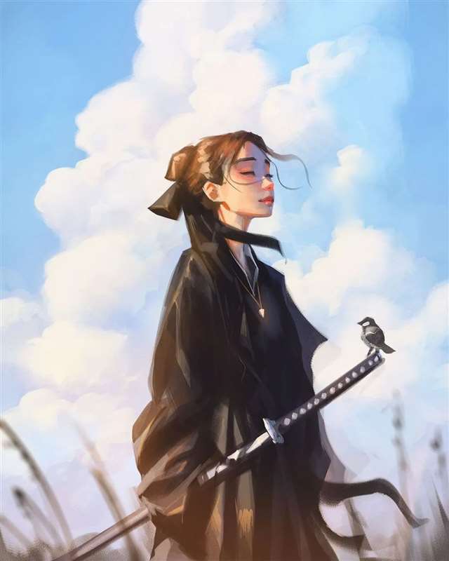  被插画师Sam Yang作品中唯美的色调吸引了