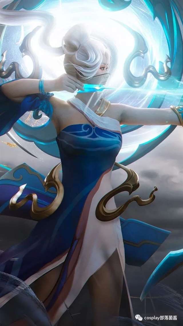 cos:王者荣耀伽罗·太华cos正片@暮如雪