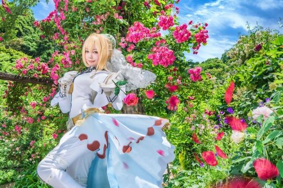 COS正片/岛国美女穂南しずく美图集 黑丝美腿极度腿控！