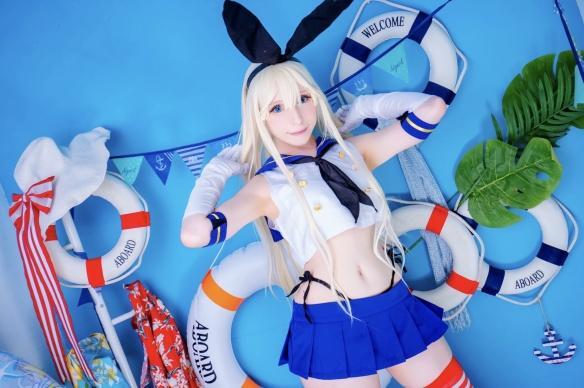 COS正片/美女coser《アリア》美图写真集，黑丝长腿身材爆炸！