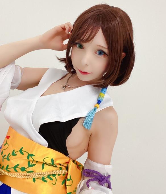 COS正片/美女coser《アリア》美图写真集，黑丝长腿身材爆炸！