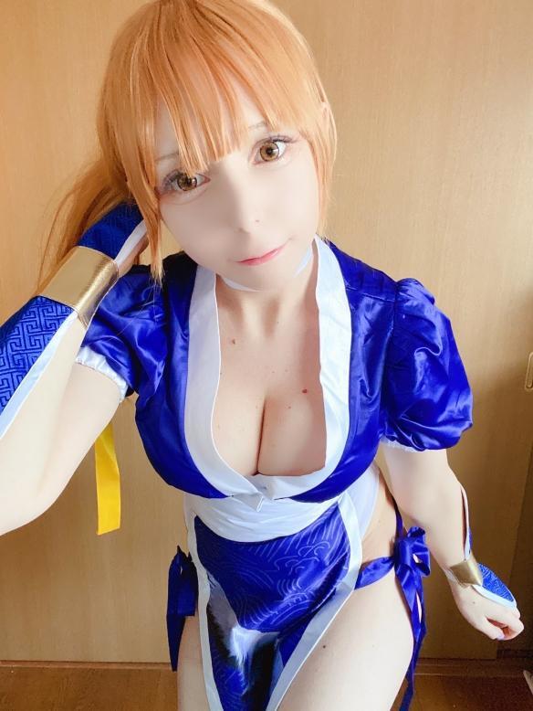 COS正片/美女coser《アリア》美图写真集，黑丝长腿身材爆炸！