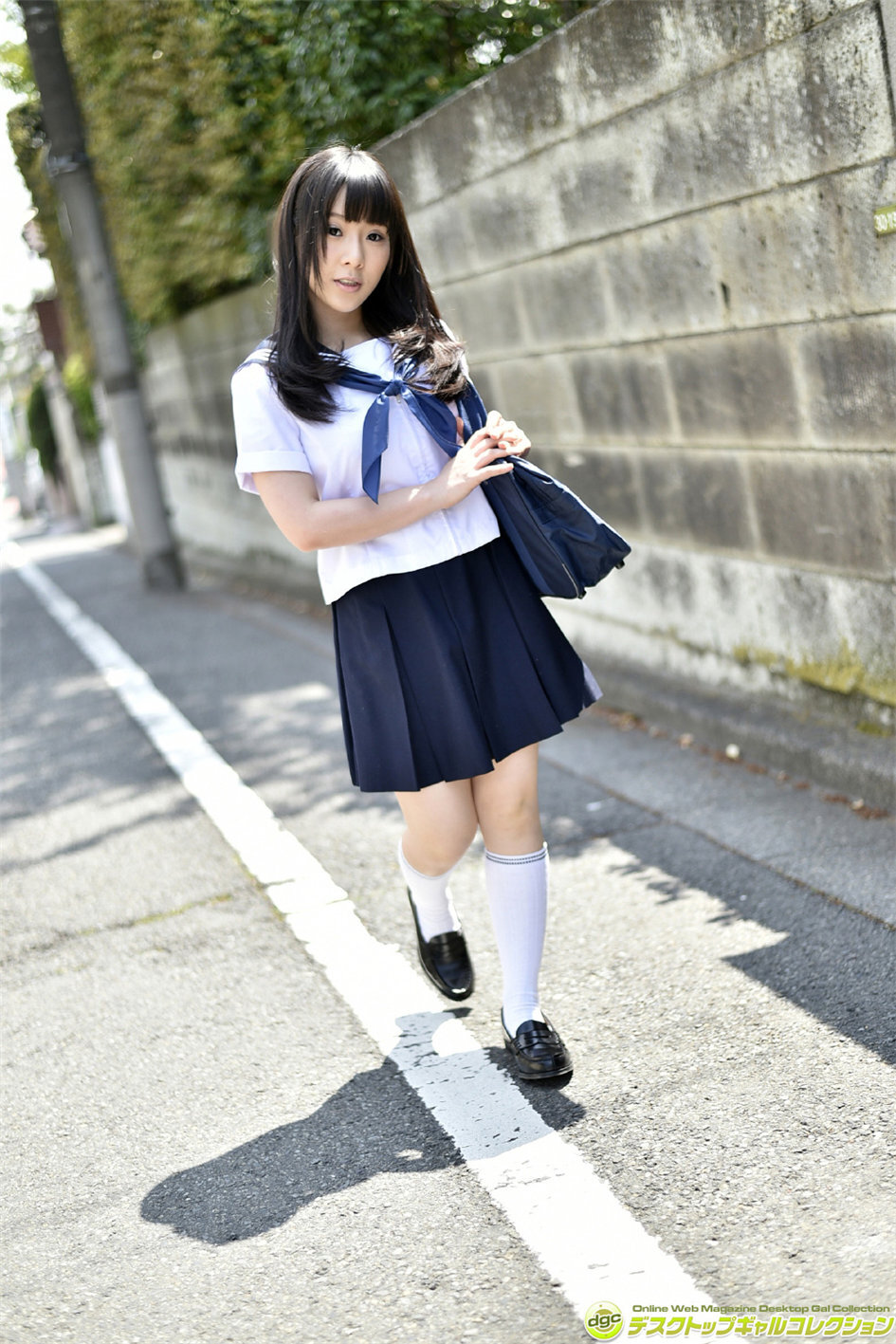 COS正片/雨宫留菜水手服绳艺写真