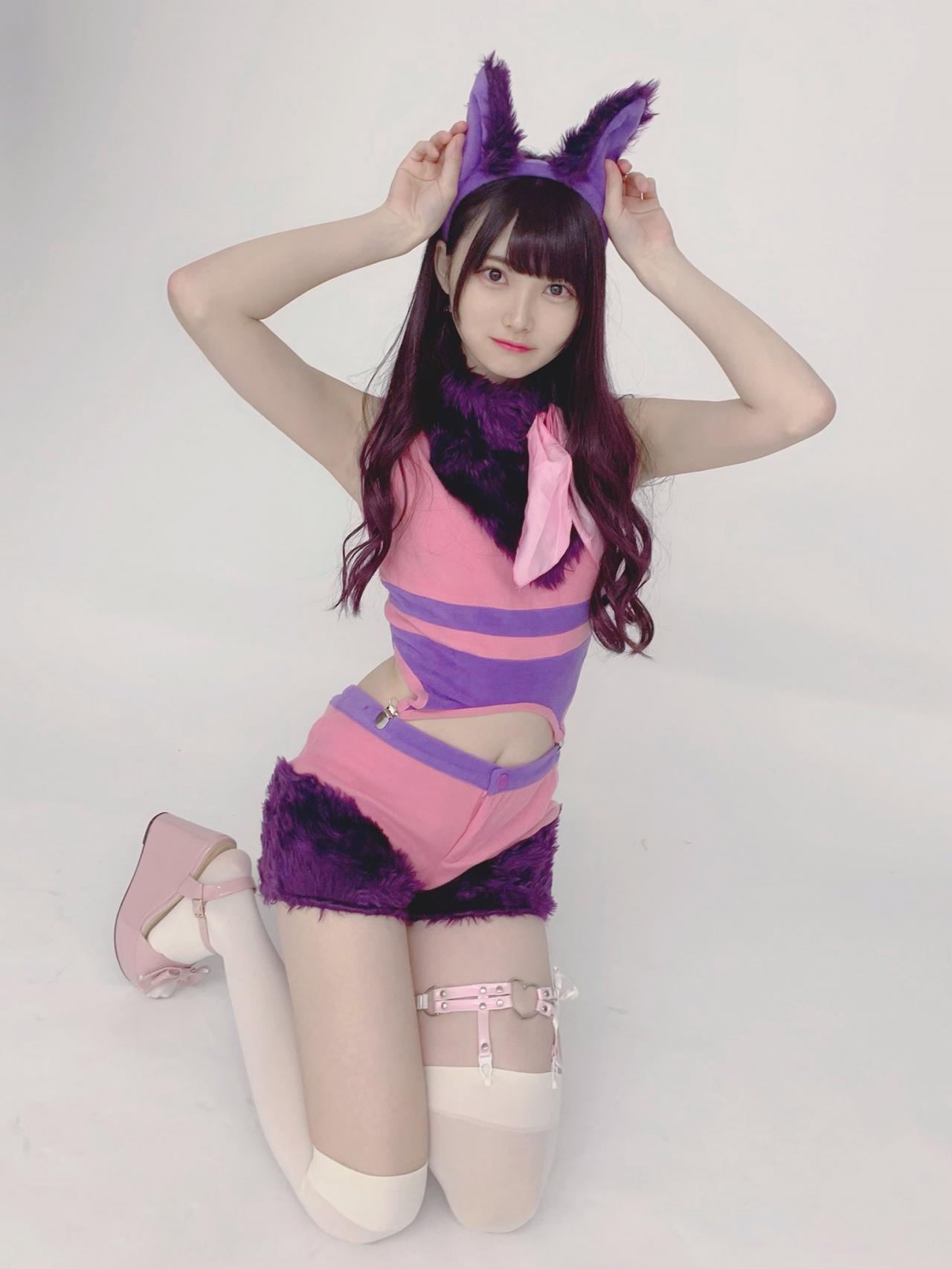 COS正片/岛国萌妹子《片冈未优》美图写真集 清纯的脸庞娇嫩无瑕！