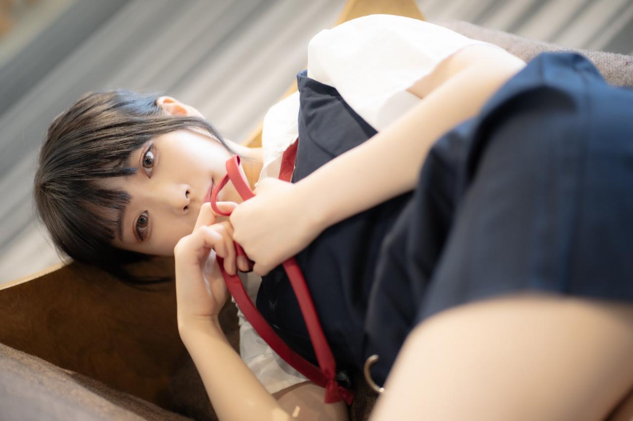 COS正片/岛国萌妹mano美图集 白皙肌肤修长美腿吸睛！