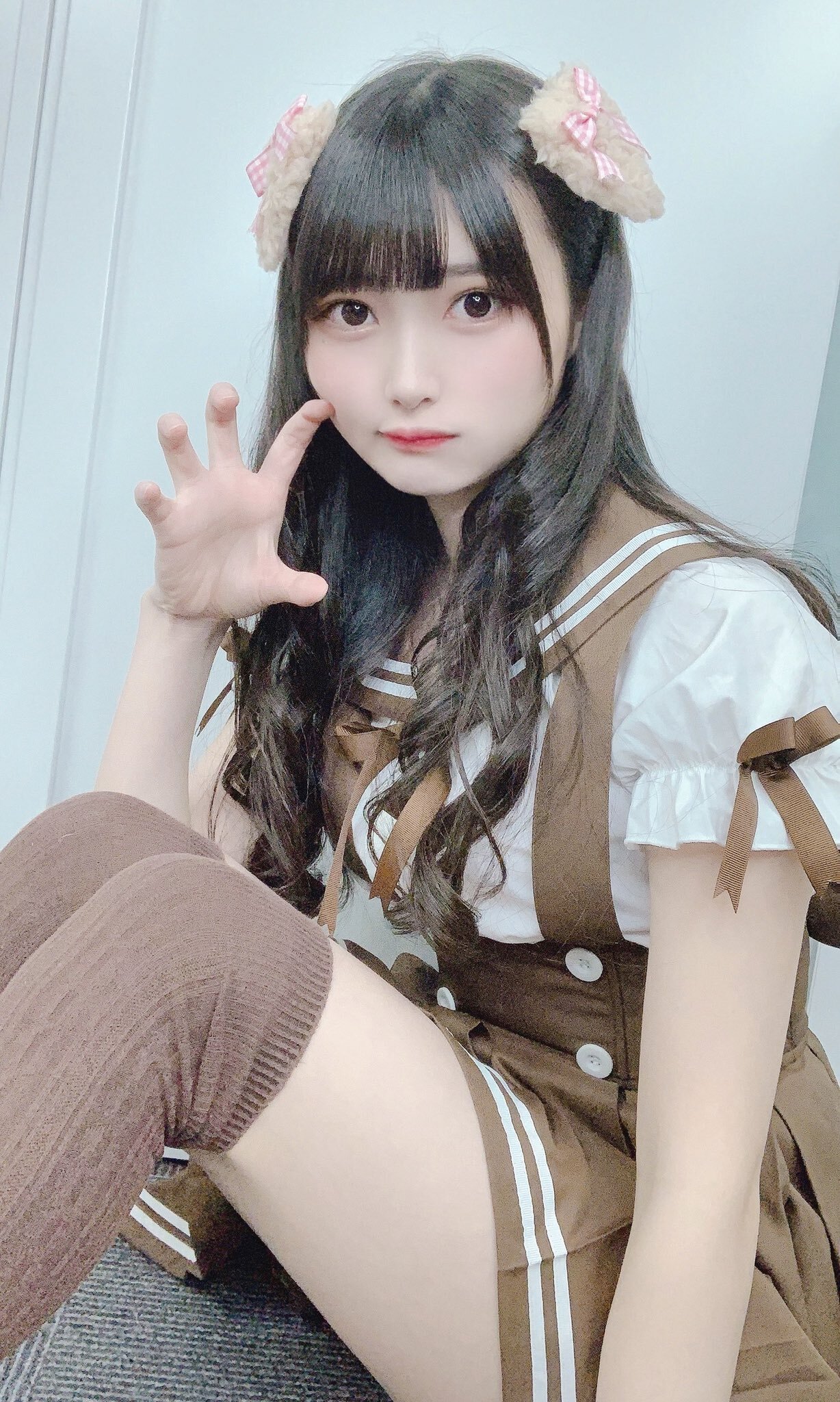 COS正片/岛国萌妹子《片冈未优》美图写真集 清纯的脸庞娇嫩无瑕！