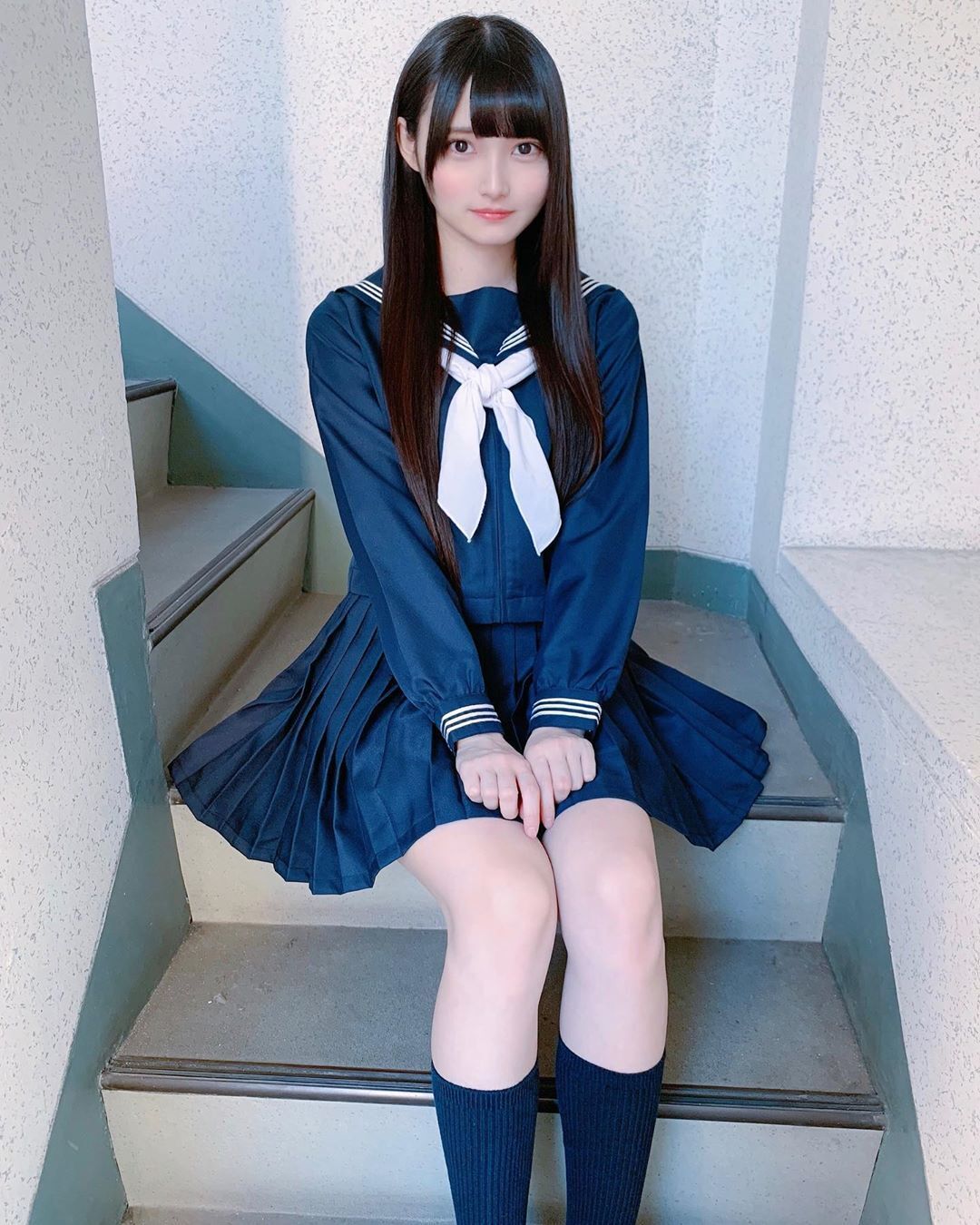 COS正片/岛国萌妹子《片冈未优》美图写真集 清纯的脸庞娇嫩无瑕！