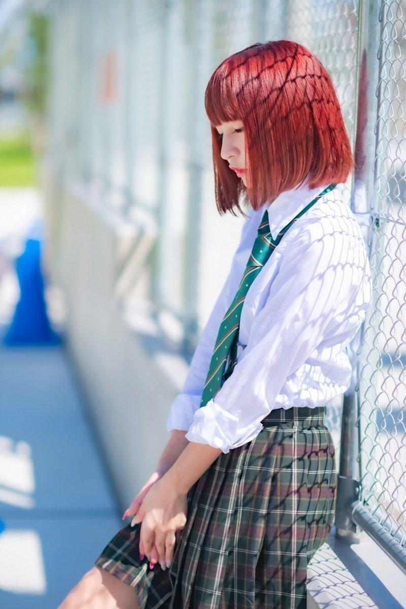 COS正片/岛国美女模特《あんにゅい》美照 身材曼妙肌肤嫩白！