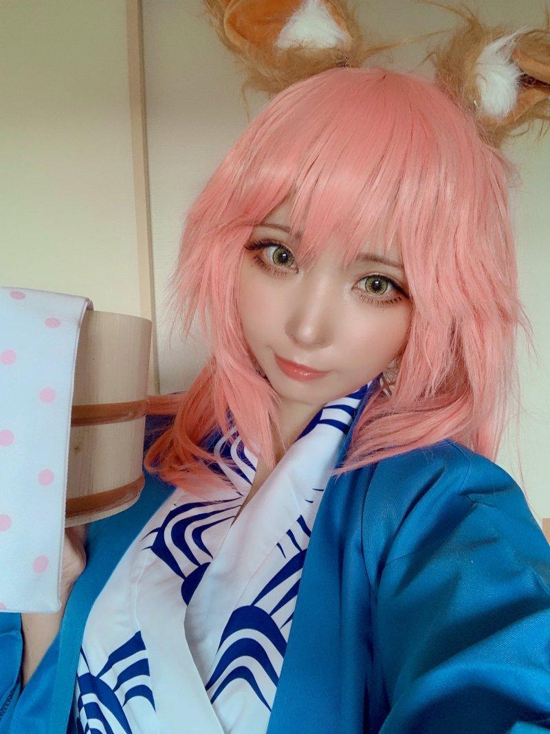 COS正片/日本樱花妹《イズ氏》COS美图集 长相甜美身材相当傲人！