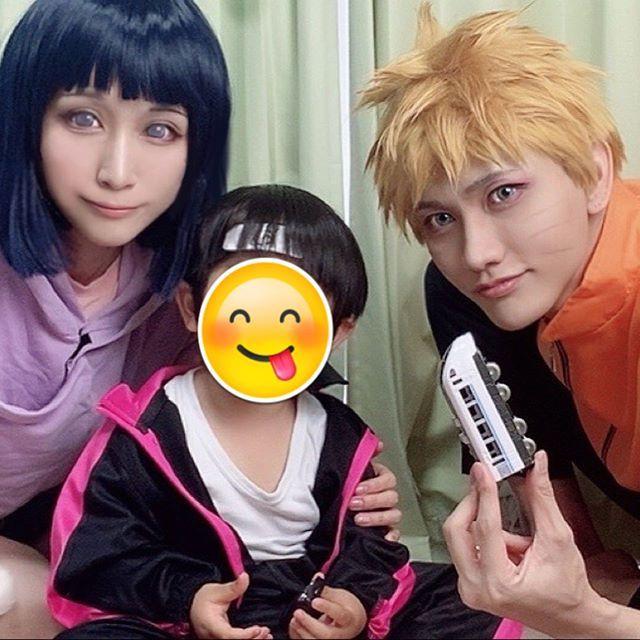 COS正片/你也想有个这样的家庭吗？「神还原动画角色」温馨之余还多了真实感！