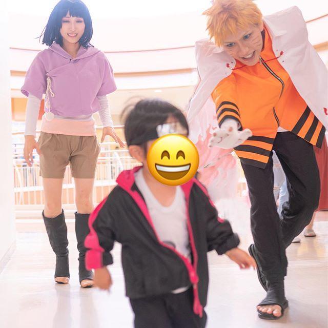 COS正片/你也想有个这样的家庭吗？「神还原动画角色」温馨之余还多了真实感！