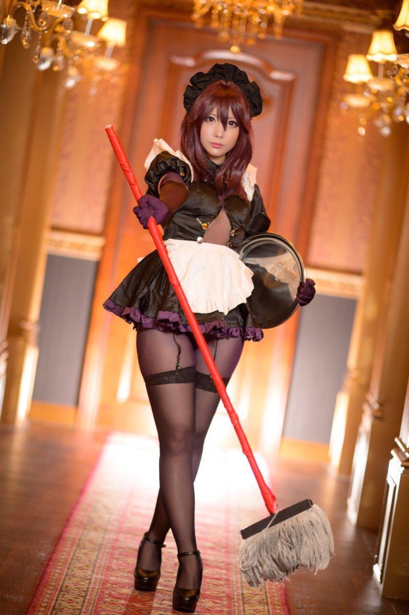 COS正片/日本樱花妹《イズ氏》COS美图集 长相甜美身材相当傲人！