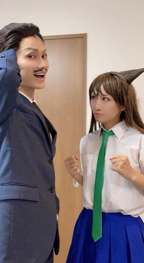 COS正片/你也想有个这样的家庭吗？「神还原动画角色」温馨之余还多了真实感！