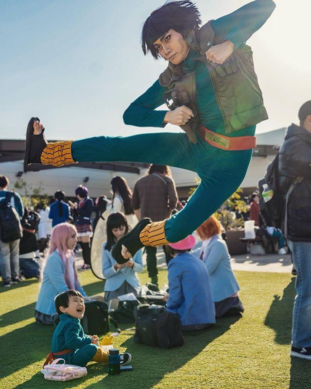 COS正片/你也想有个这样的家庭吗？「神还原动画角色」温馨之余还多了真实感！