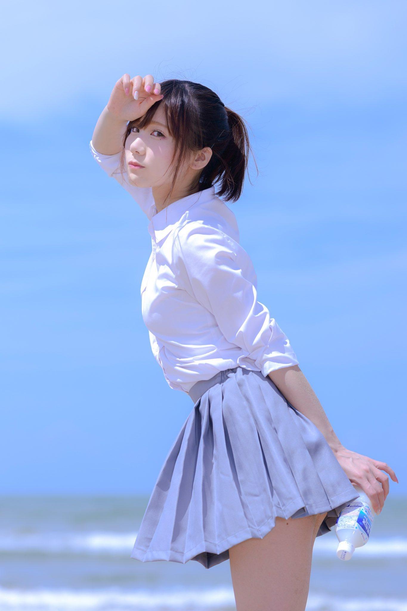 COS正片/清纯可爱？《けんけん》超大份精选集！！