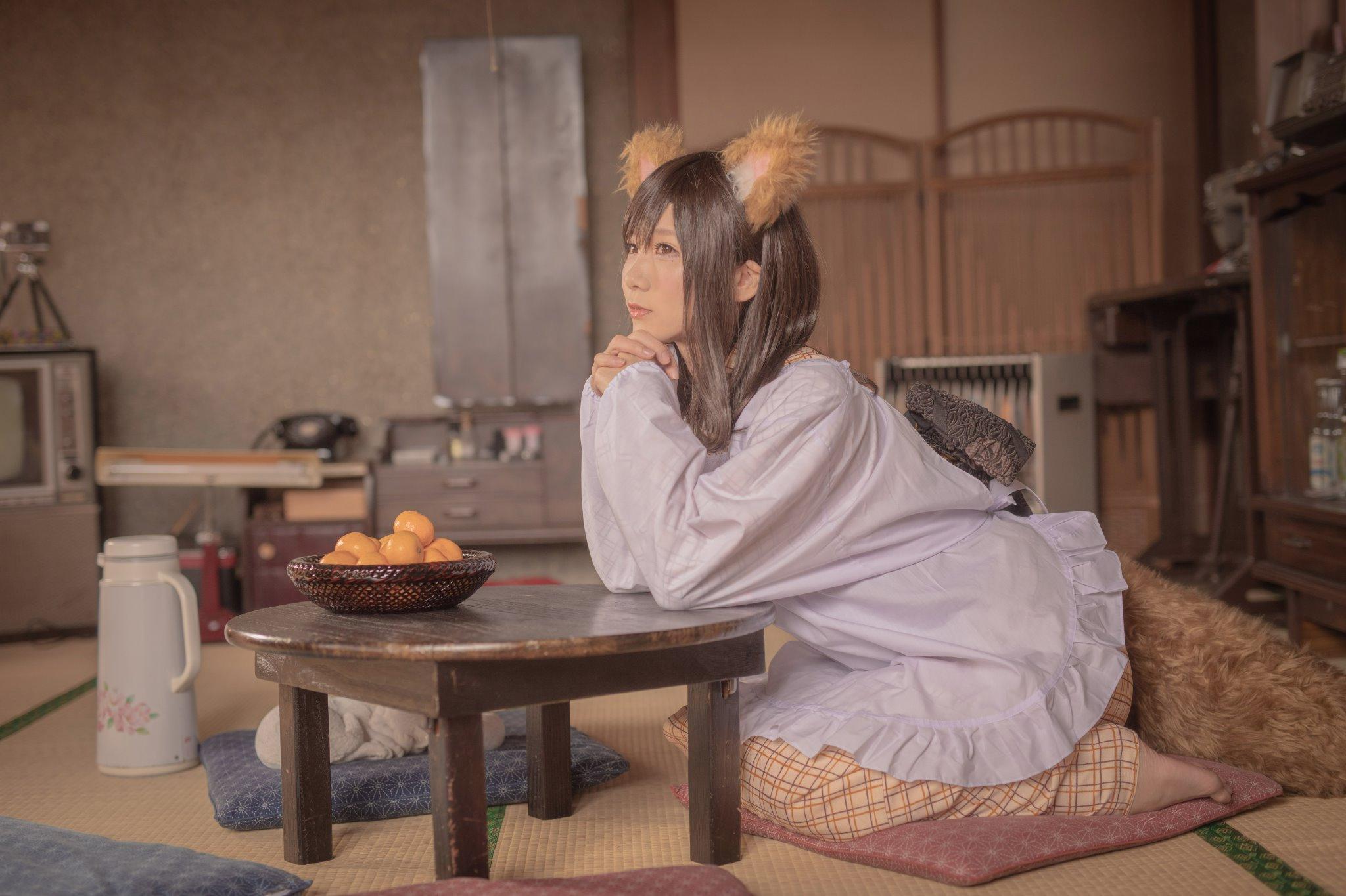 COS正片/清纯可爱？《けんけん》超大份精选集！！