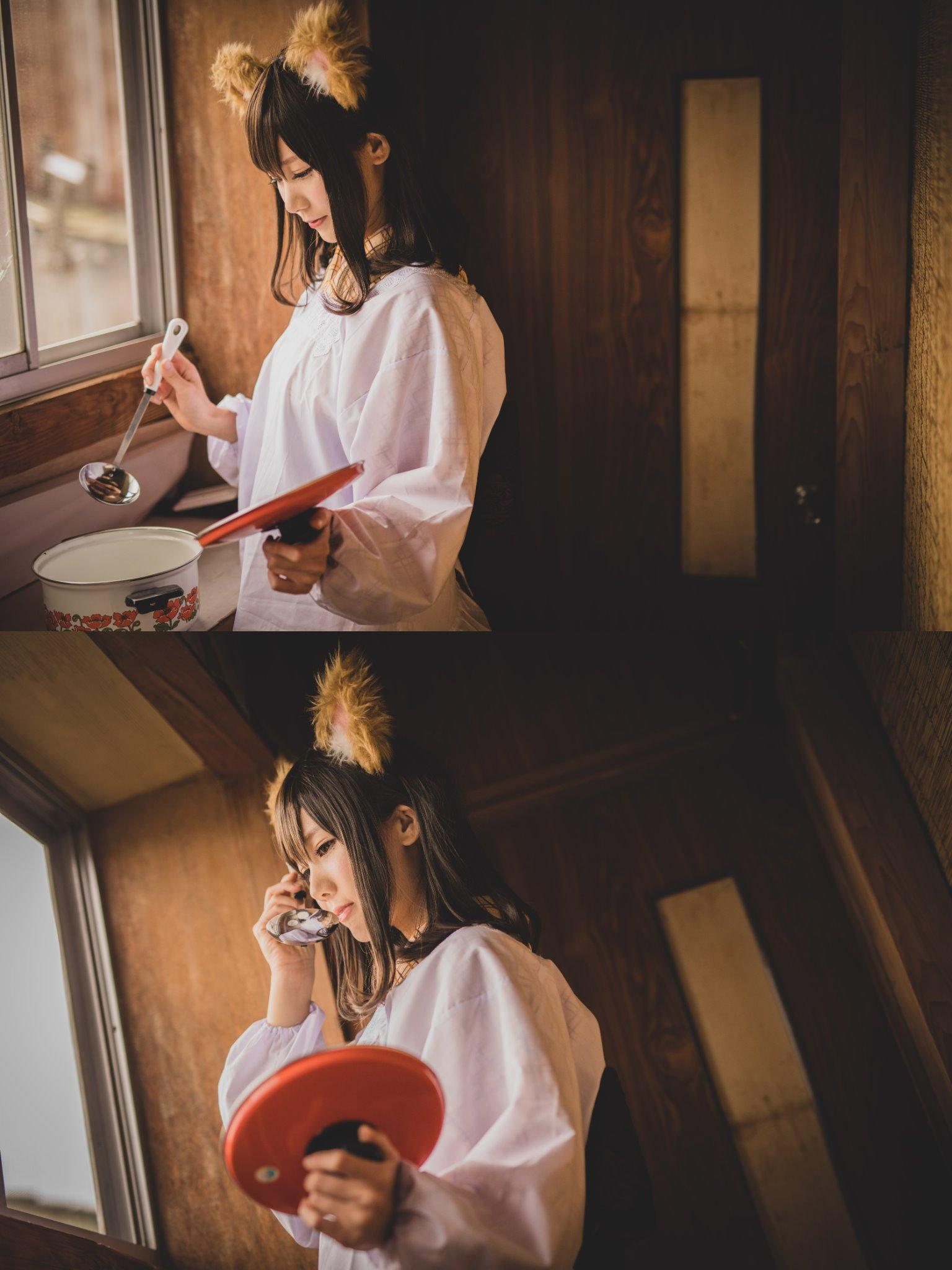 COS正片/清纯可爱？《けんけん》超大份精选集！！