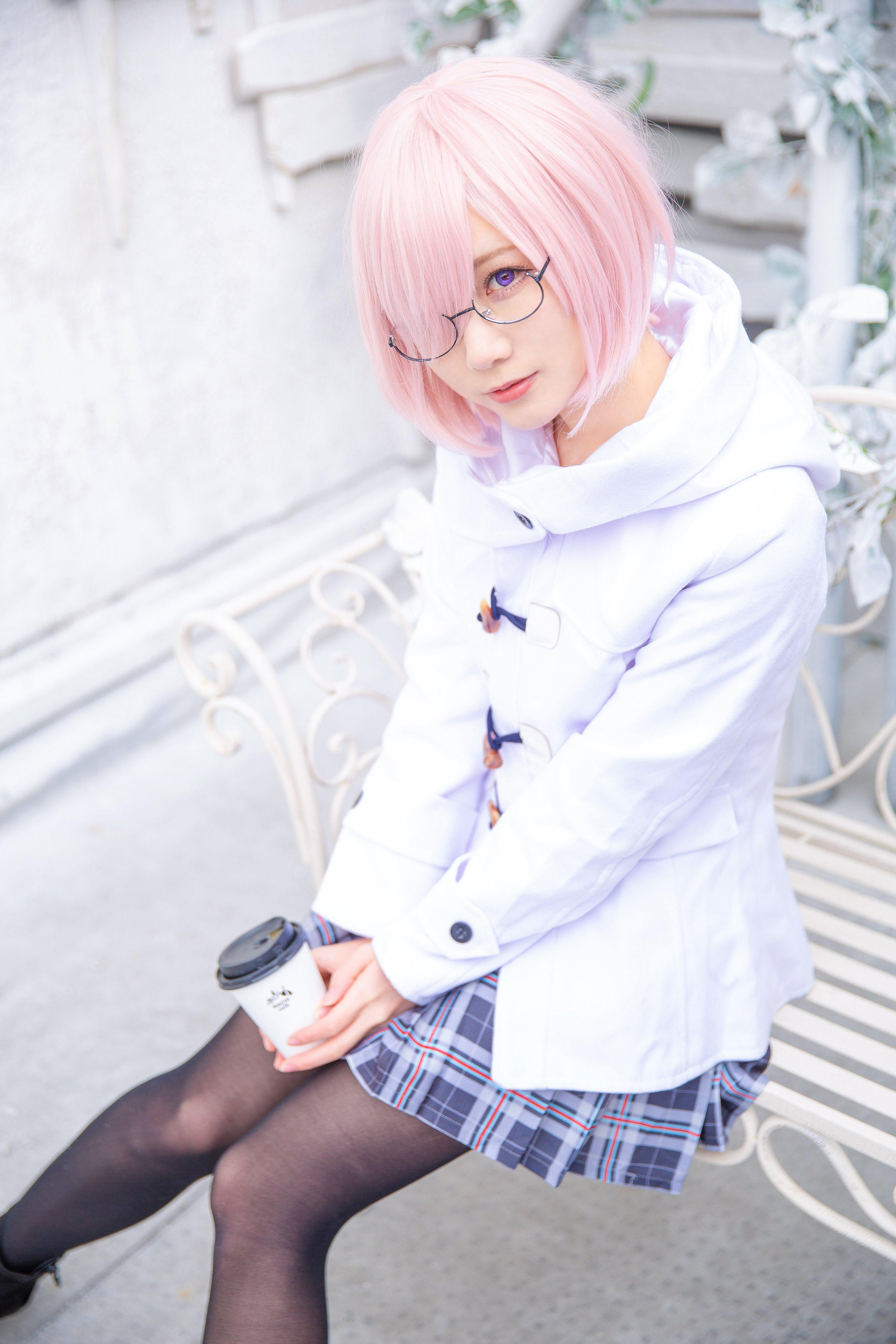 COS正片/清纯可爱？《けんけん》超大份精选集！！